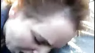 Wife's mouth gets slutified by a black cock