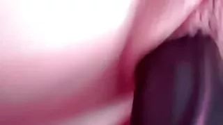 Big masturbation black cock..