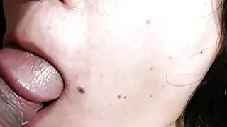 Japanese MILF, Pert Tits,  Sucks Cock Head