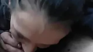 Mouth fuck in car to gipsy girl