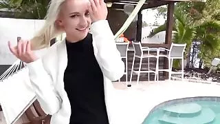 PropertySex - Hot blonde real estate agent fucks rich dude