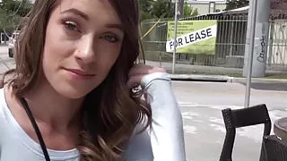 Public Pick Ups - Slender Cutie Spreads her Pussy starring
