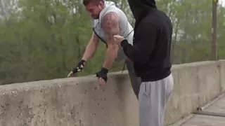 Muscle stud cums while assfucked in lockeroom