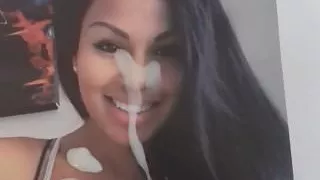 tribute cumshot for Miss dolly castro