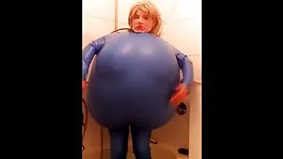 Boby inflation light blue Catsuit