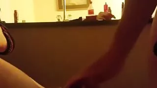 Squirting feet into the air