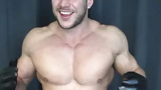 Dom Smoking And Wanking In Leather Gloves