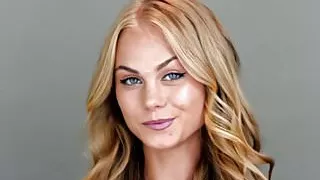 Blonde Babe Erika Gets Fucked Hard