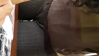 Office bitch cameltoe4