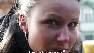Public Pick Ups - Giving Holly A Ride starring  Holly