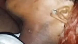 Bitch sucking my Big Dick