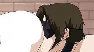 Femdom Mistress fatally blowjobs then dominates two slaves