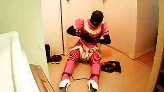 Sissy Slut self bondage