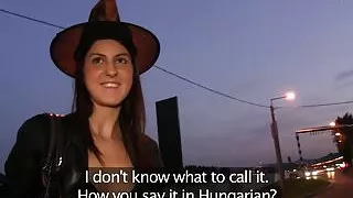 Amateur party babe pulled up for cocksucking