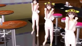 MMD kongou3ninoshimai