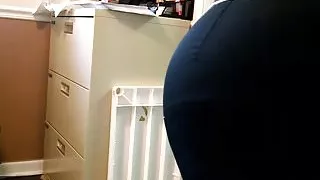 Thick milf In dress pants