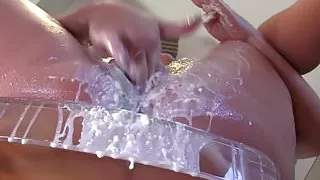 Dirty slut with cream