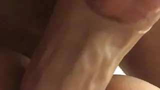 Toy fuck creamy pussy