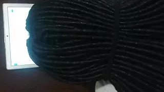 Mel B doing homework