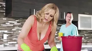 Mommy Got Boobs - Hooked On Bras scene starring Julia Ann  J