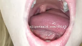 Mouth Fetish - Kristy Mouth Video 1