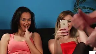 British voyeurs filming and humiliating guy