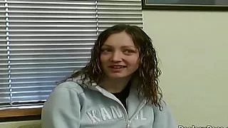 Amateur British teens behind the scenes audition