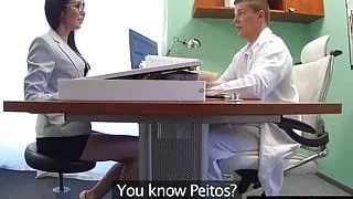 Fake Hospital Doctors thick dick stretches hot Portuguese