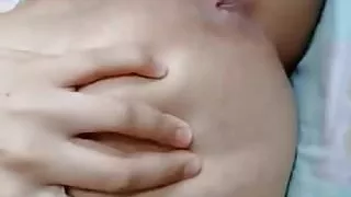 Redhead masturbating