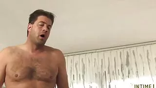 Blonde Milf shaved pussy