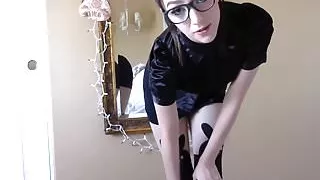 Toys, cute and pussy juice covered tights