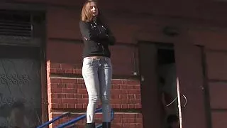 Walk in Titti's worn panties 'POV