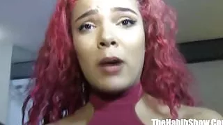 Lucy Belle rides BBC Rome Major tight young pussy