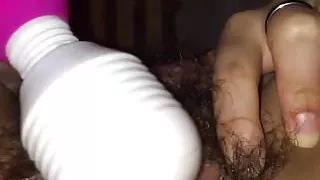 Close up wet pussy