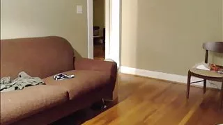 Redhead trying to twerk