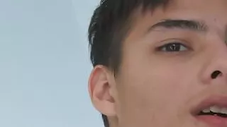 Großer Schwanz, Schwuler Sex, Handarbeit, Latino, Masturbation, Jung