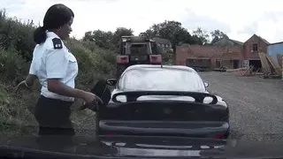 Uk police mmf trio outdoors with pulled bloke