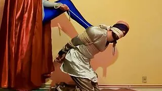 Dominatrice cape satin