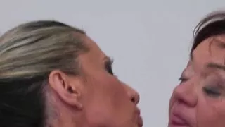 in the bed with my two grandmas