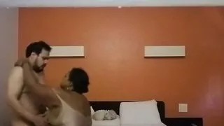 Mommy and step son playtime