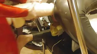 huge strapon homemade