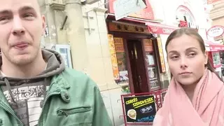 Cloe lets her boyfriend fuck her in front of our camera