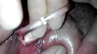 4 boules de geisha dans la chatte et vibro clito