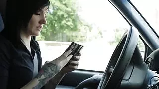 Tattooed alt lesbian fingering horny dyke