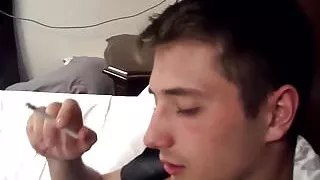 Cigar smoking butt pirate JD Phoenix loves stroking it hard