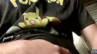 Daniel Delong loves stroking it hard and making it explode