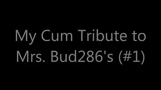 Cum tribute on my sexy redhead