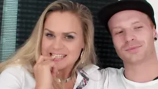 Married beauty assfucking in front of hubby