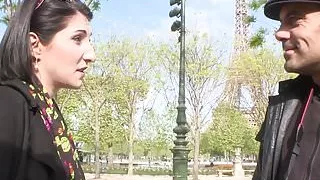 Hot Mylene Johnson has Hardcore Public Sex in Paris