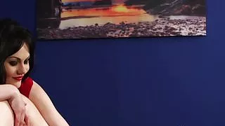 Amateur CFNM babe pulling submisive cock